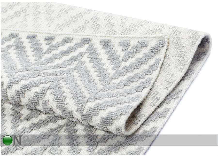Narma шерстяной ковер ручной работы Kuusamo white-grey 160x230 см увеличить