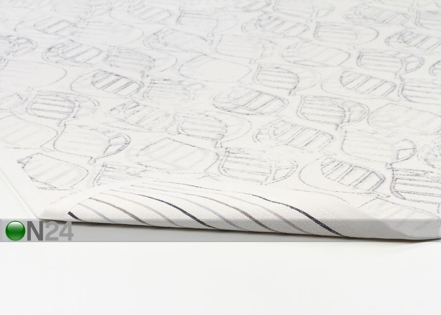Narma newWeave® шенилловый ковер Niidu white 140x200 cm увеличить