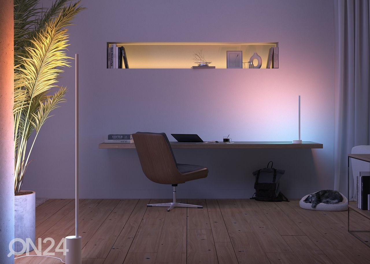 Philips Hue White and Color ambience настольная лампа Signe с плавным изменением цвета увеличить