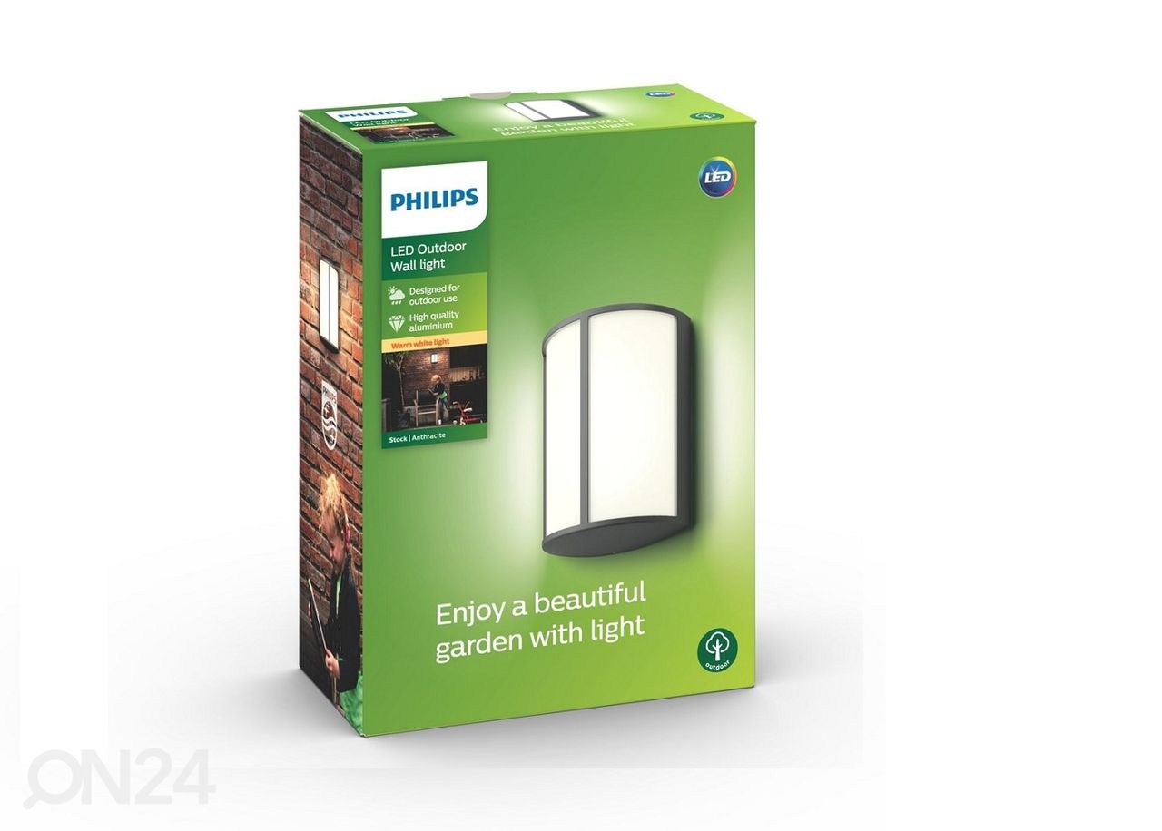Philips Stock настенный светильник 1x6 W 600lm 2700K увеличить