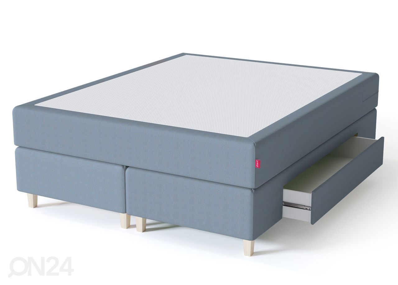 Sleepwell Black континентальная кровать с ящиком 160x200 cm увеличить