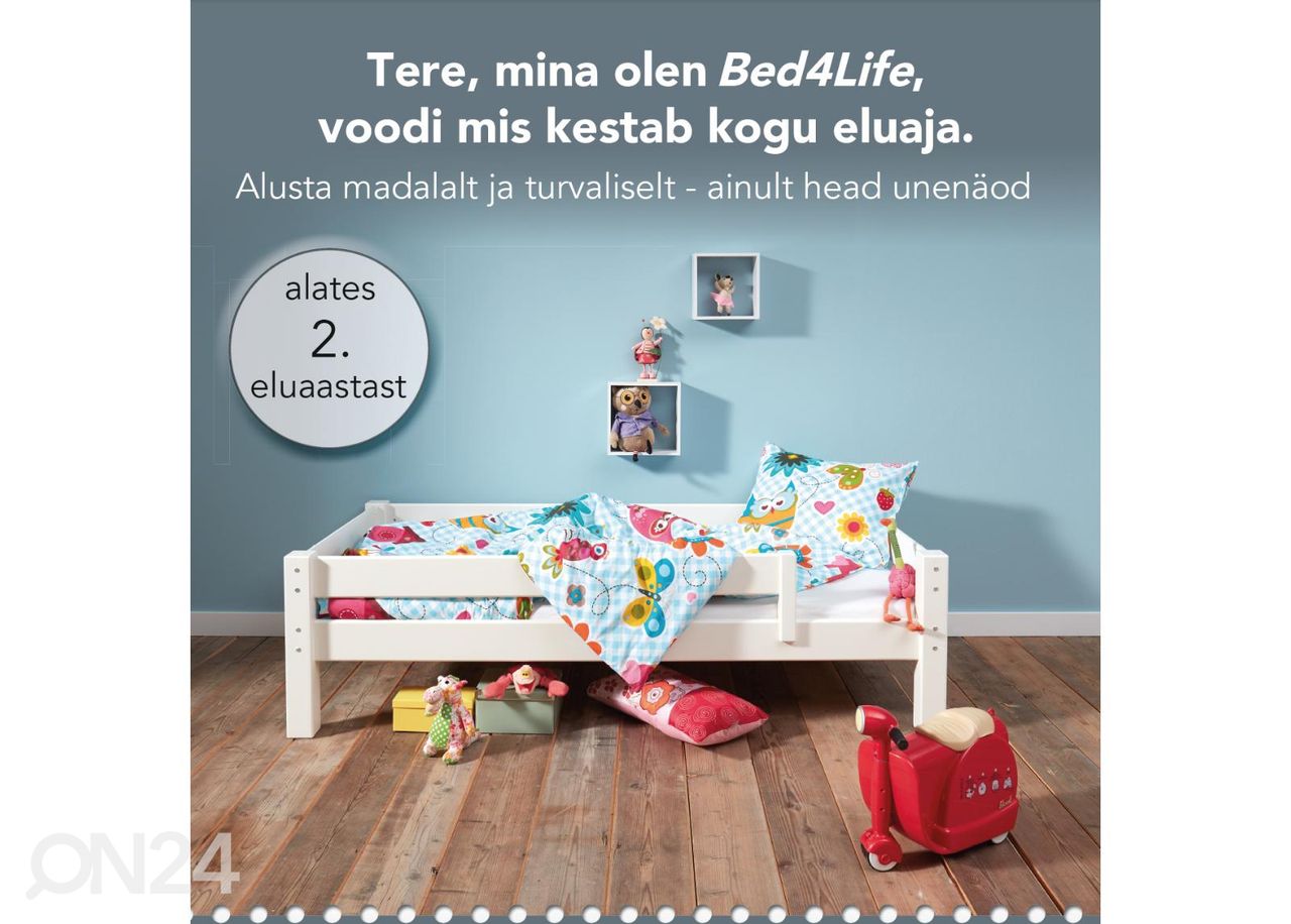 Suwem "BED for LIFE" двухъярусная кровать Lahe 90x200 cm увеличить