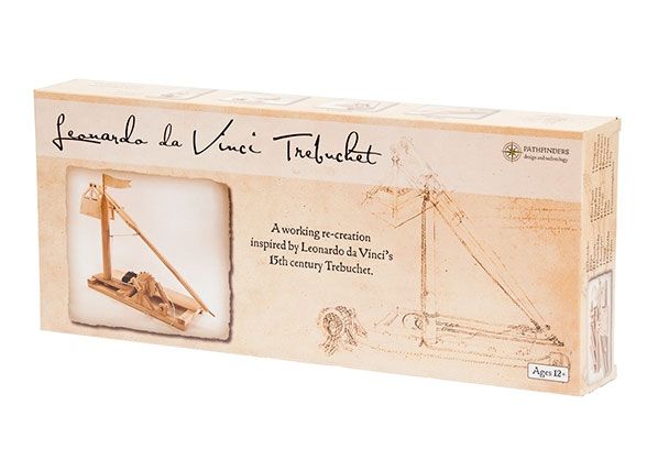 Деревянный комплект для построения Leonardo da Vinci Trebuchet