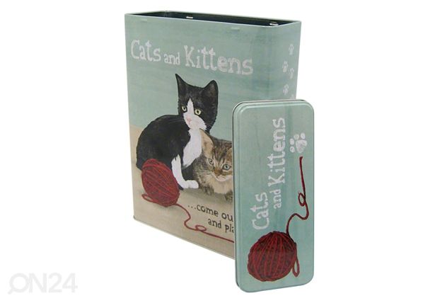 Жестяная коробка Cats and Kittens 4 л