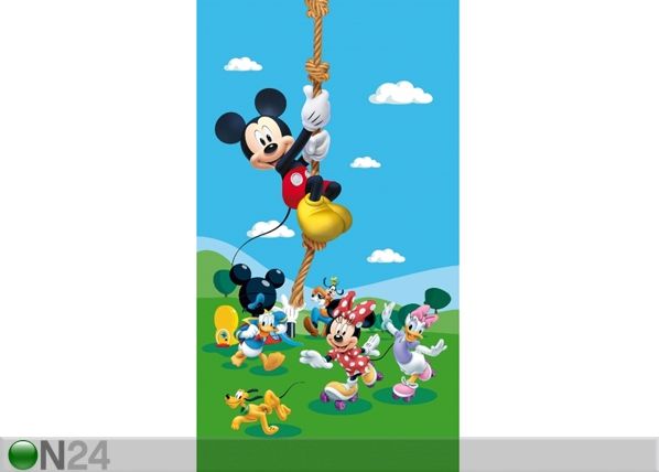 Затемняющая фотоштора Disney Mickey on a rope I 140x245 см
