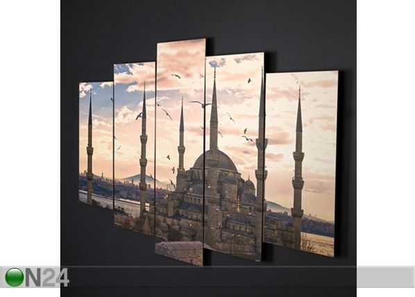 Картина из 5-частей Mosque I, 100x60 cm