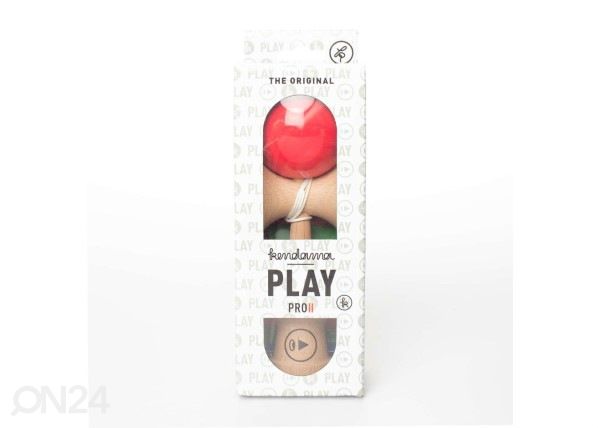 Кендама Play Pro II красная 18,5 см