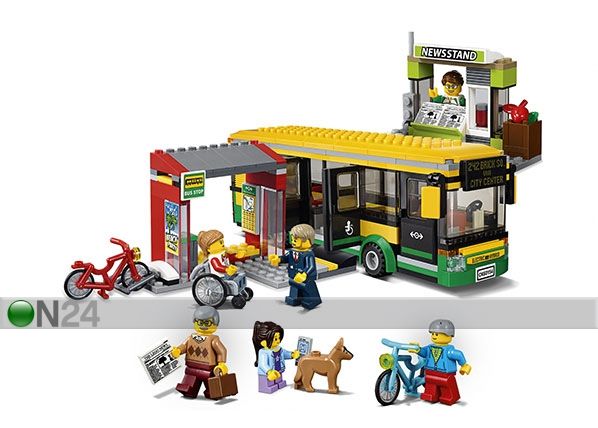 Конструктор Lego City Автобусная остановка