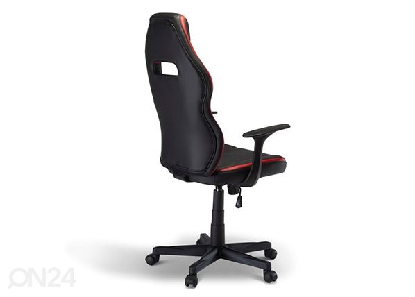 Кресло геймерское Space, чёрный-красный