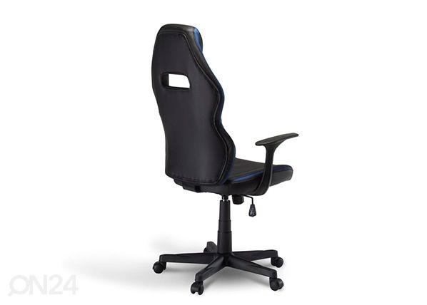 Кресло геймерское Space, чёрный-синий