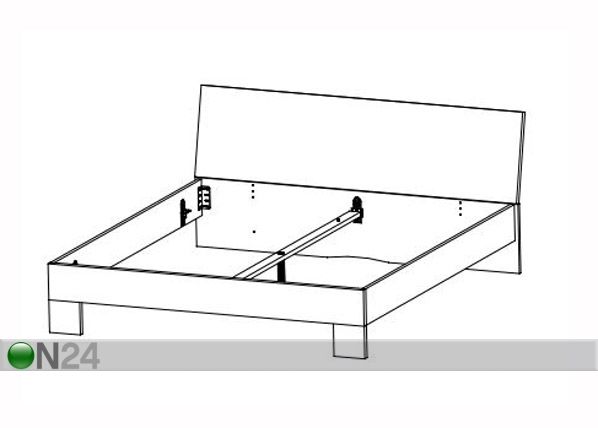 Кровать Advantage 180x200 cm