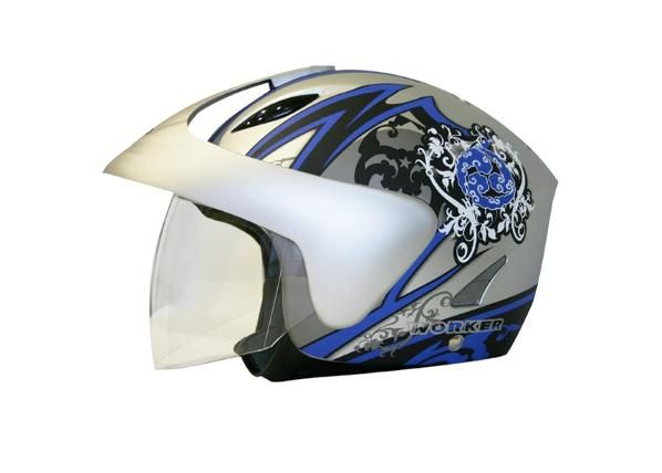 Мотоциклетный шлем 1 V520 WORKER