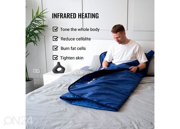 Одеяло с эффектом инфракрасной бани EcoSapiens 180x220 см 100 кг