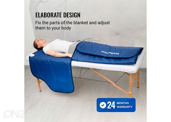 Одеяло с эффектом инфракрасной сауны EcoSapiens 180x220 см 120 кг