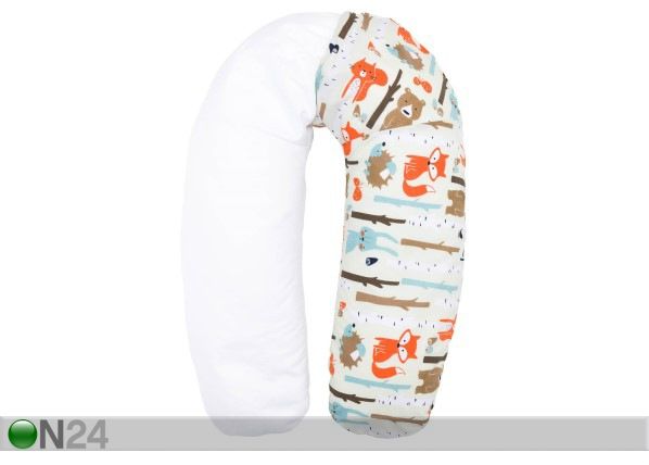 Подушка для беременных 190 см с лисами