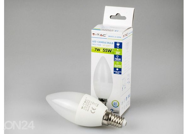Светодиодная лампа E14 7 Вт 3 шт