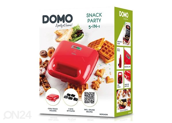 Сендвичница Domo Snack Party 5in1