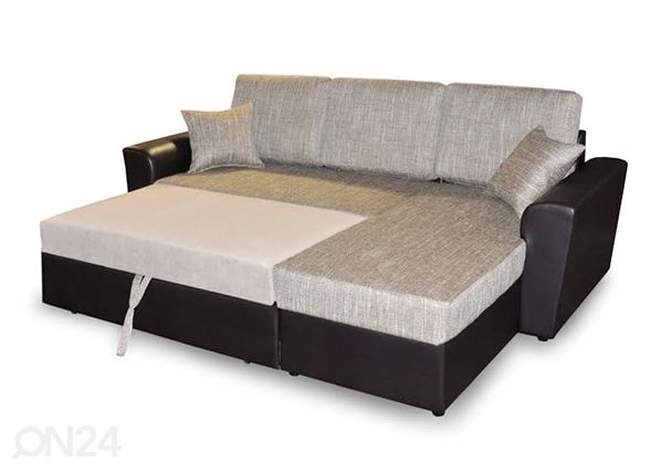 Угловой диван-кровать с ящиком