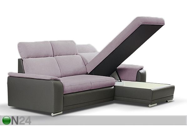 Угловой диван-кровать с ящиком Nelson