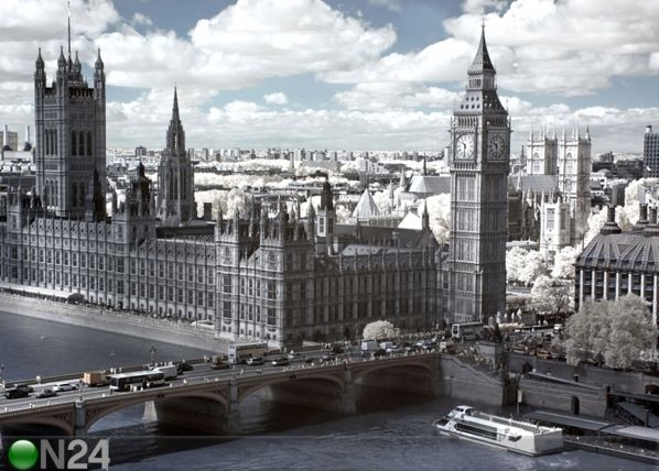Флизелиновые фотообои London Parliament 360x270 см