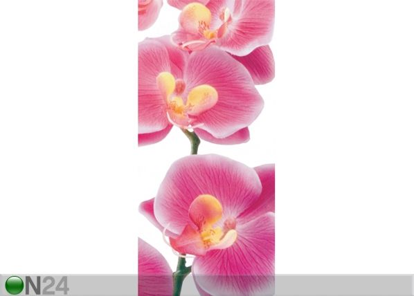 Флизелиновые фотообои Pink orchids 90x202 см