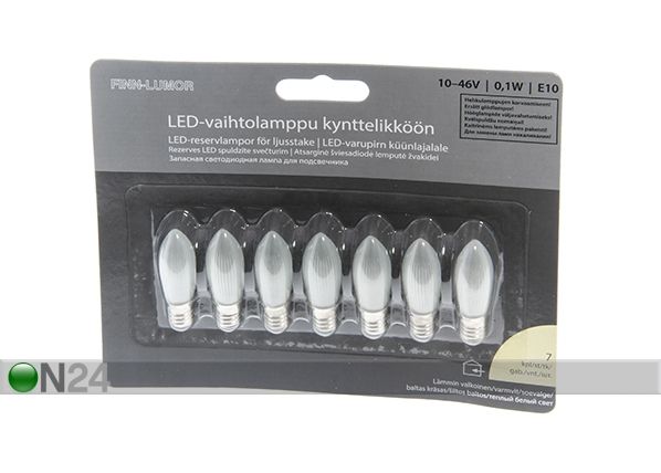 LED лампочка E10 0,1 Вт