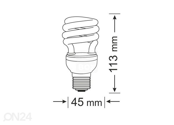 LED лампочка E27 11 Вт, 2 шт