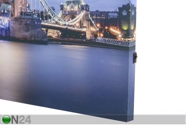 LED настенная картина Art Tower Bridge 60x40 см