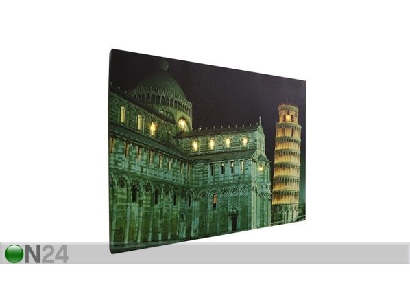 LED настенная картина Pisa 40x30 см