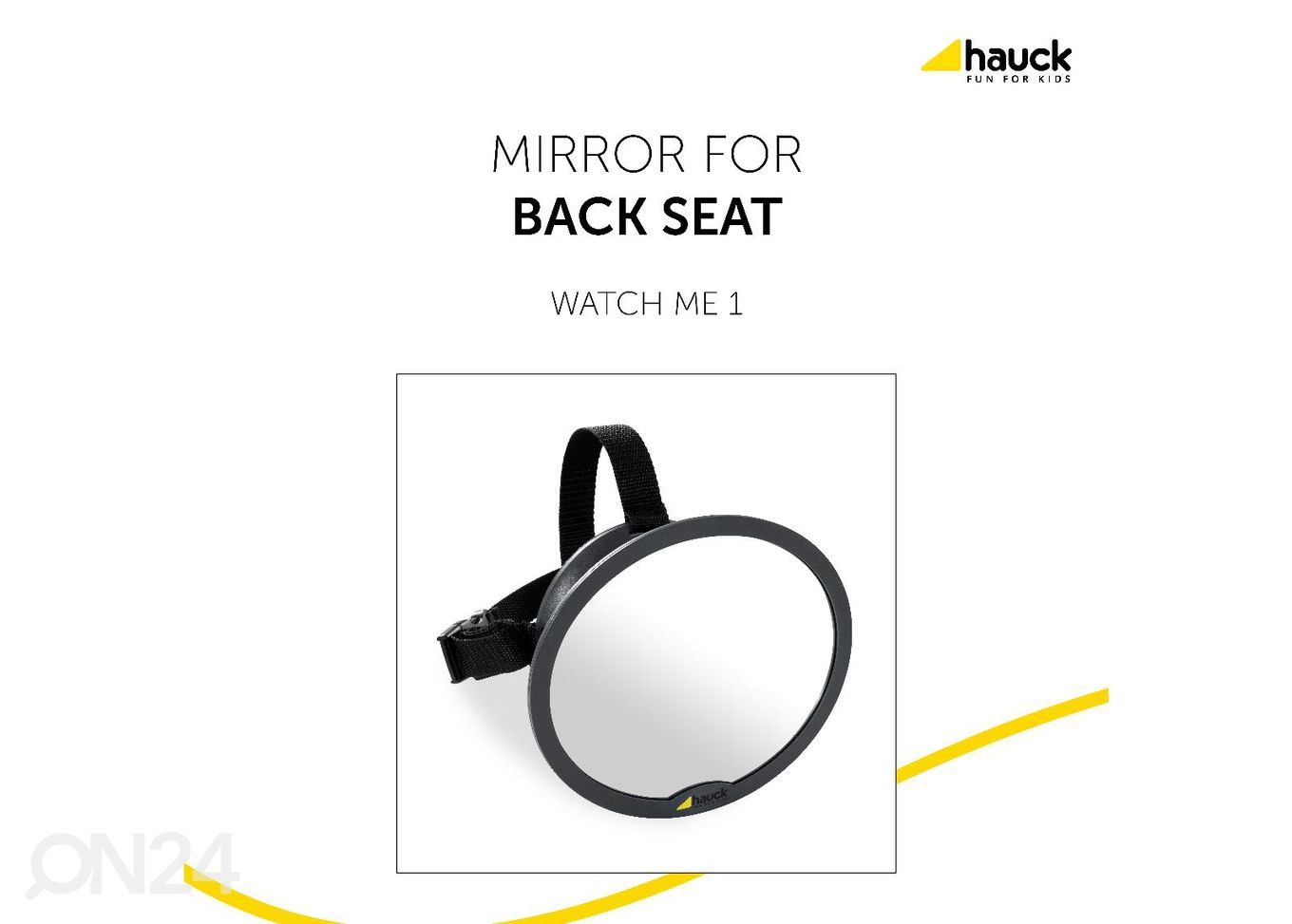 Автомобильное зеркало для заднего сиденья Hauck Watch Me 1 увеличить