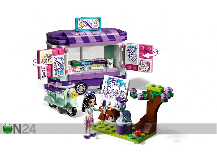 Арт-кафе Эммы Lego Friends увеличить