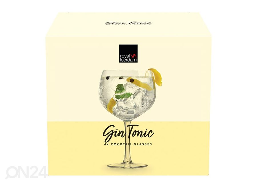 Бокал для коктейля Gin Tonic 65 cl, 4 шт увеличить