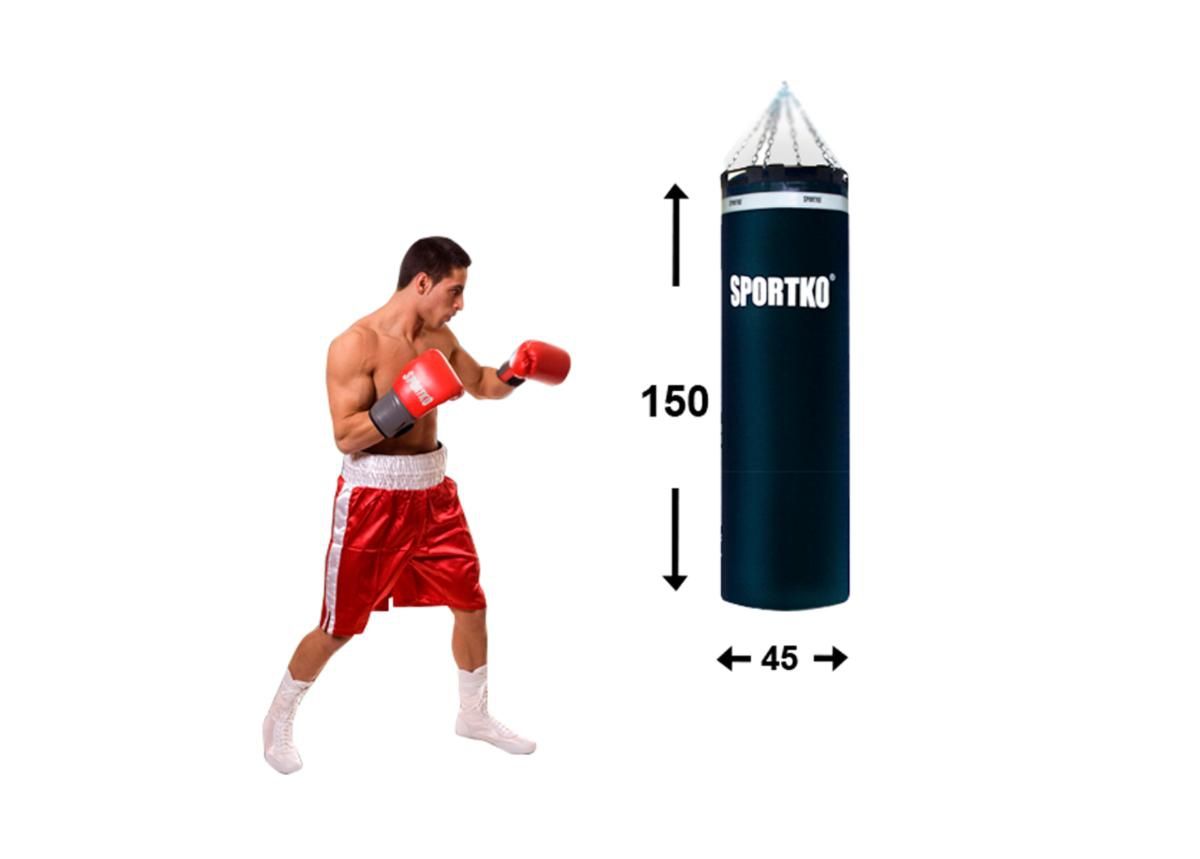 Боксерский мешок MP02 45x150cm SportKO увеличить