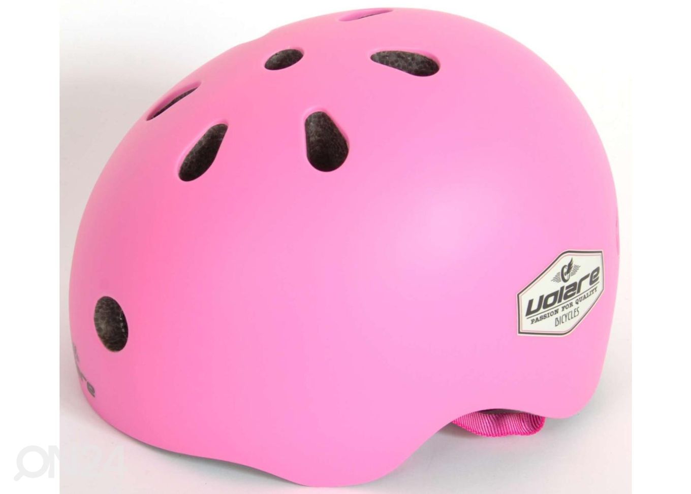 Велошлем детский розовый 51-55 см увеличить