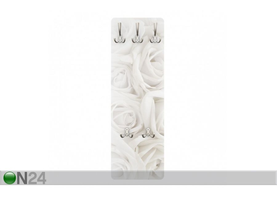 Вешалка настенная White Roses 139x46 cm увеличить