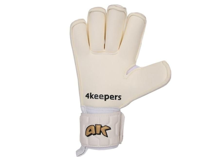 Вратарские перчатки для мужчин 4Keepers Champ Black Gold IV RF S605346 увеличить