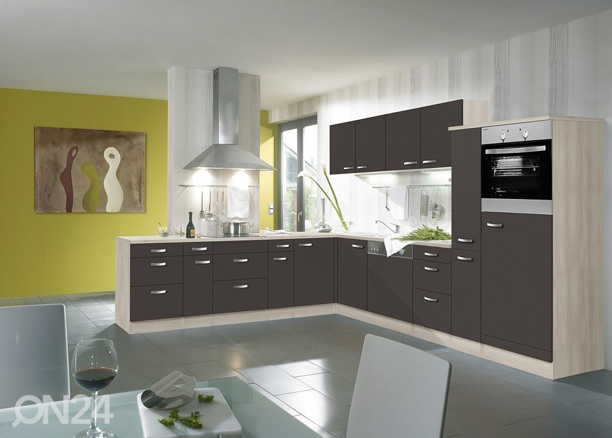 Высокий выдвижной кухонный шкаф Faro 30 cm увеличить