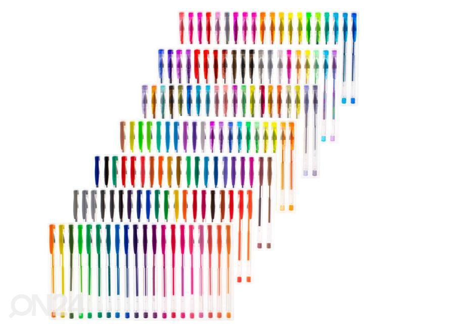 Гелевые цветные ручки 140 шт увеличить