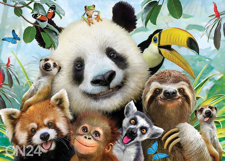 Головоломка 3D Zoo Selfies 48 шт увеличить