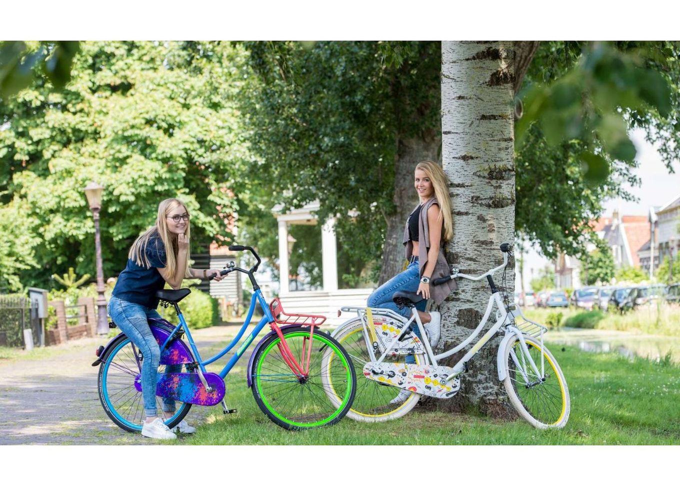 Городской велосипед SALUTONI Cartoon 28 дюймов 50 см увеличить
