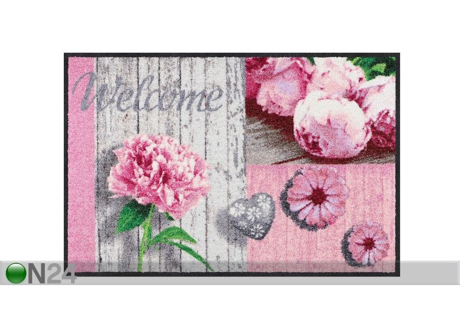 Дверной мат Romantic Wood Patch Rose 50x75 cm увеличить