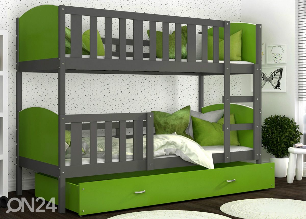 Двухъярусная кровать 80x160 cm увеличить