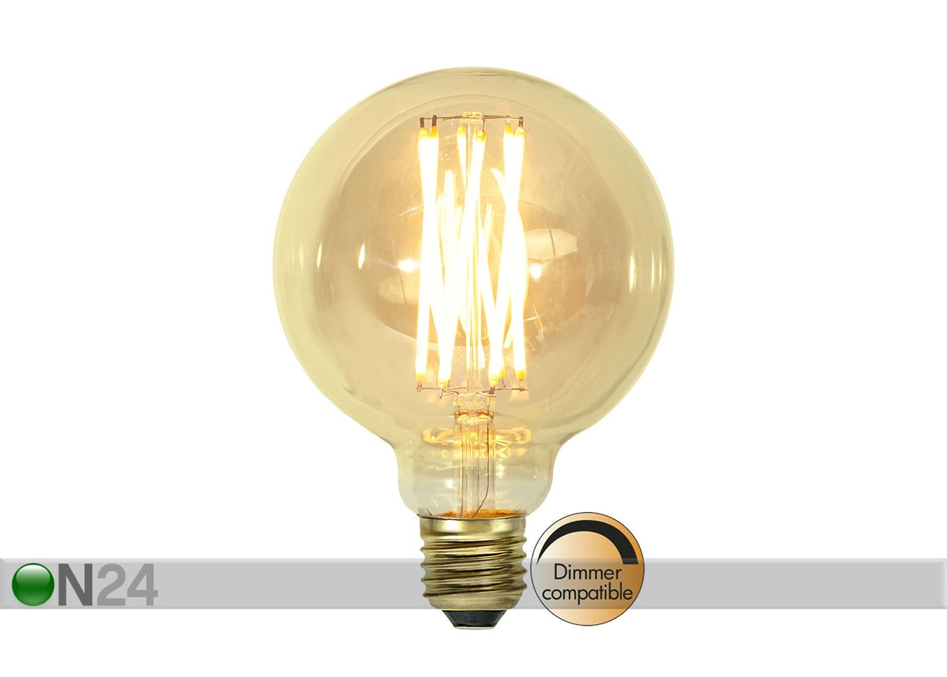 Декоративная LED лампочка с цоколем E27, 3,7 Вт увеличить