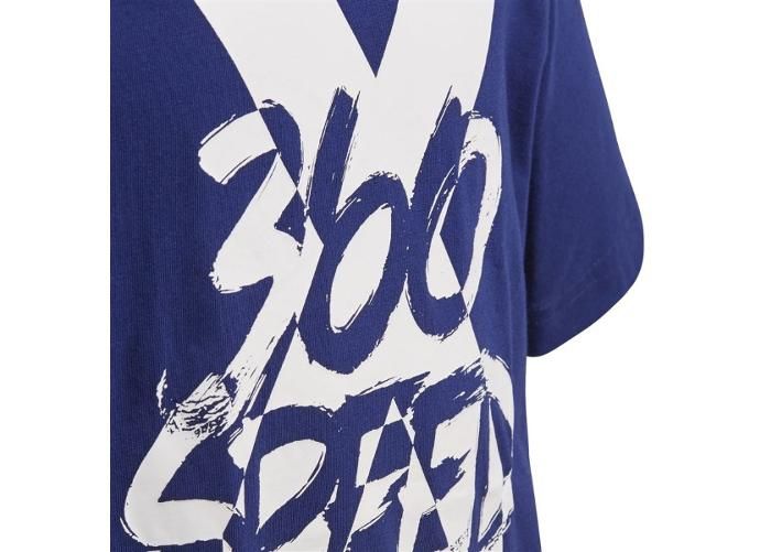 Детская повседневная футболка Adidas YB X Tee Jr увеличить