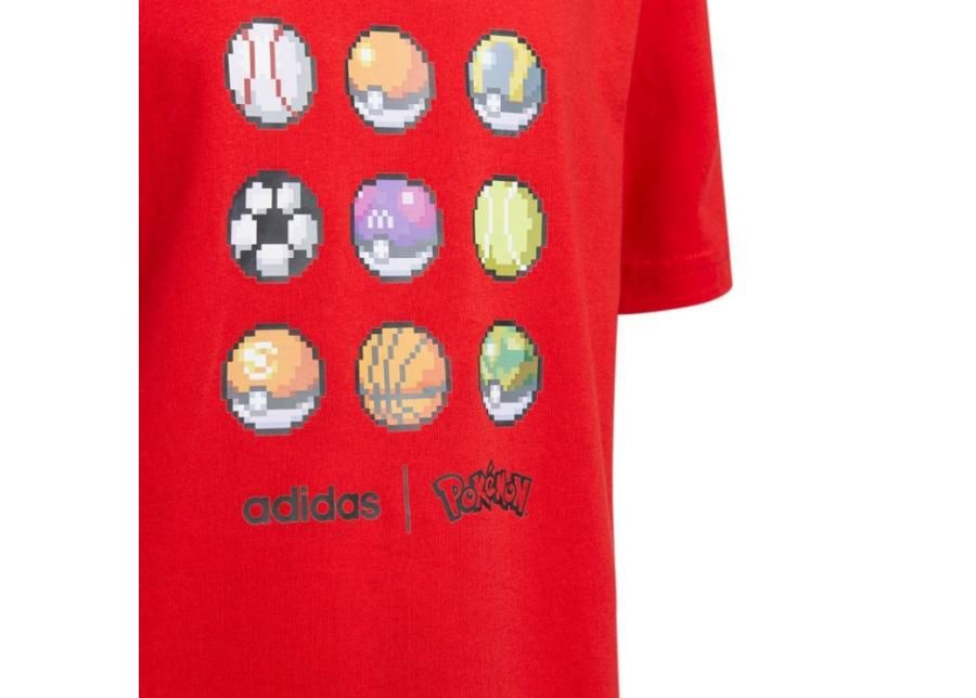 Детская футболка adidas YB PKM Tee JR FM0668 увеличить