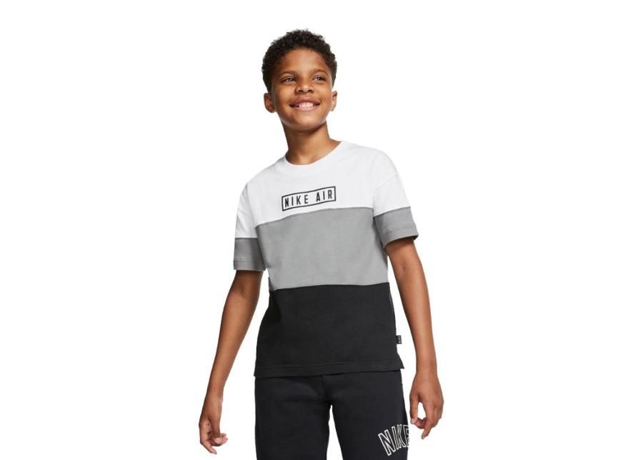 Детская футболка Nike Air Top SS JR BV3599-010 увеличить