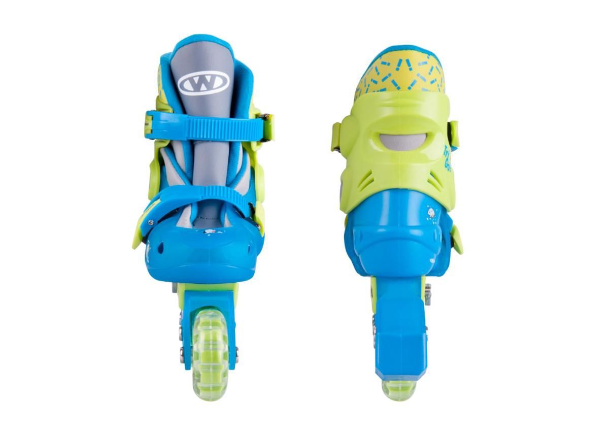 Детские регулируемые роликовые коньки LED tuledega WORKER TriGo Skate увеличить