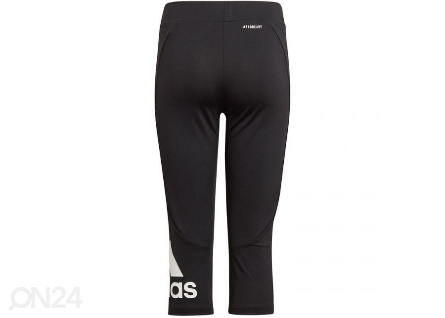 Детские спортивные леггинсы длиной 3/4 Adidas G BL 3/4 TIG увеличить