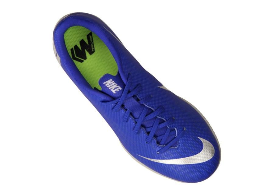 Детские футбольные бутсы Nike VaporX 12 Academy GS IC Jr AJ3101-400 увеличить
