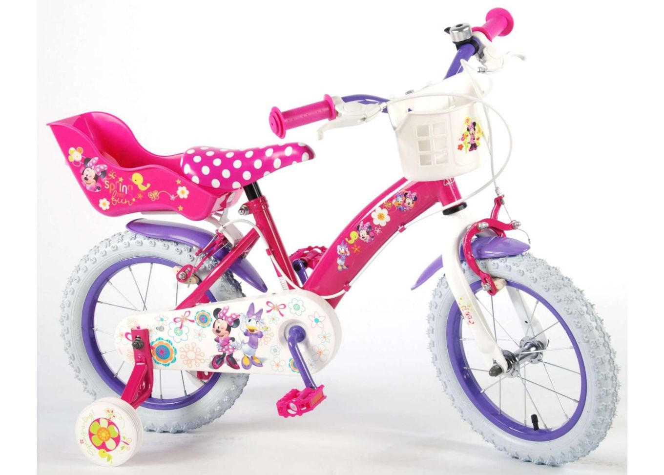 Детский велосипед для девочек Disney Minnie Bow-Tique 14 дюймов увеличить